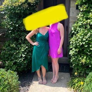 Emerald Green Anthropologie Dress